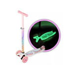 Monopatin Bipo Glow Brilla Dino/unicornio Mp215Glow